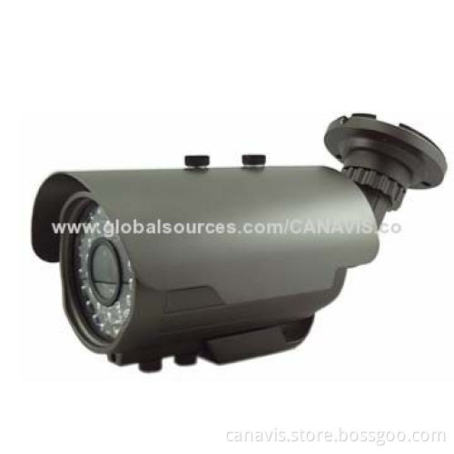 Waterproof IP Camera, TI 1,080P, POE/WDR, F8 x 36 IRs, 3.0 Megapixel External Focusing, 2.8-12mm